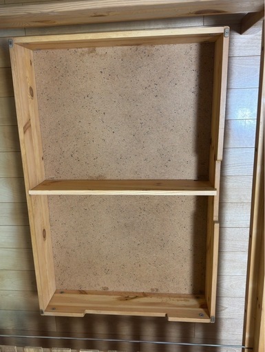 無印良品 シングルベッドフレーム パイン材&キャスター付ベッド