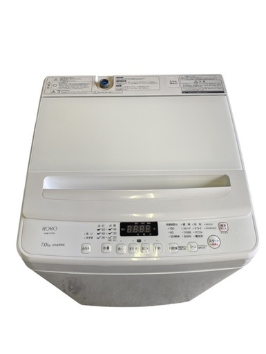 ヤマダ  YWM-TV70L RORO 2024年製 7.0kg