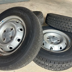 軽トラック スノータイヤ ice FRONTAGE 1台分   