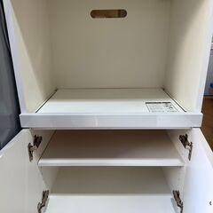 T4244　共和産業　キッチンキャビネット　キッチン収納　キッチンボード　送料B　札幌　リサイクルショップれお　すすきの店の画像