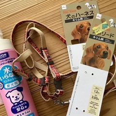 薩摩川内(伊佐市・さつま町対応)) 小型犬用品　ペット用オムツ(マナーウエア　Sサイズ）、チュール等　おまけ付きの画像