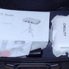 【新品・未使用】3D-Scanner Camera CREALITY CR Studio 3Dスキャナー・スキャン・カメラ 未使用／付属品全て有／専用ケース有／外装箱無の画像