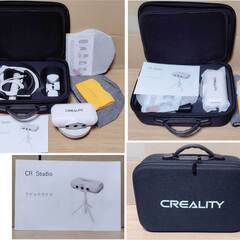 【新品・未使用】3D-Scanner Camera CREALITY CR Studio 3Dスキャナー・スキャン・カメラ 未使用／付属品全て有／専用ケース有／外装箱無の画像