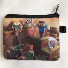 マイクラ　クリーパー　スティーブ　アレックス　
ポーチ　コインケ...