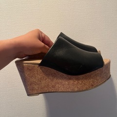 【中古】厚底サンダル