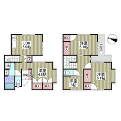【🌴入居費用15万円🌴】✨審査No.1✨ 🔥⻄武狭⼭線 下…
