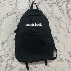 美品 ミルクフェド　MILKFED リュック　バックパック　ブラック