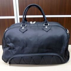 adabat アダバット ボストンバッグ ゴルフバッグ ブラック/黒 横49×奥行26×高さ28㎝ ゴルフ用品 苫小牧西店の画像