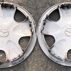  ★マツダ デミオ 純正 ホイールカバー ホイールキャップ 13インチ 4枚組 自動車部品 札幌発 リサイクルショップ札幌　買取本舗　西野店の画像