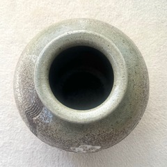 壺 梅 花器 花瓶 生花 陶芸の画像