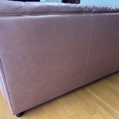 ソファー 3人掛け 革   の画像