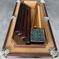 中古品　ミニビリヤード台　組み立て式           Mの画像