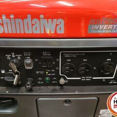 【引取限定】インバーター発電機 shindaiwa iEG2800M 100V 50/60Hz 非常用 新ダイワ 建設機械　美品【久留米上津BP店】【中古】の画像
