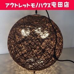 ペンダントライト 3灯 アジアンテイスト 紐スイッチ 照明器具 ...
