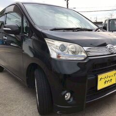 スポーティーなムーヴカスタム！２年車検付！ナビ、ＴＶ有
