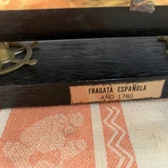 木製の帆船模型 スペイン FRAGATA ESPANOLA号の画像