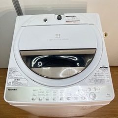 東芝洗濯機 6kg 2020年製の画像