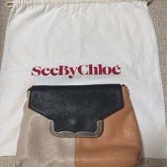 See By Chlo クラッチバッグ 保存袋付きの画像