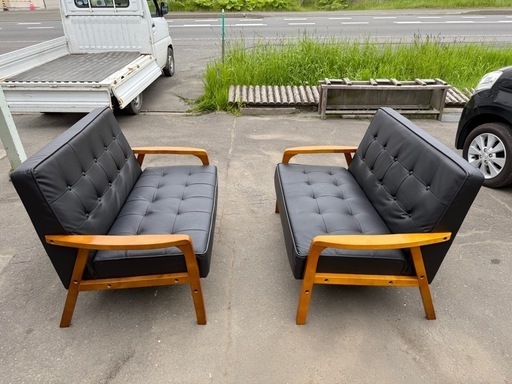 2人がけソファ２台セット