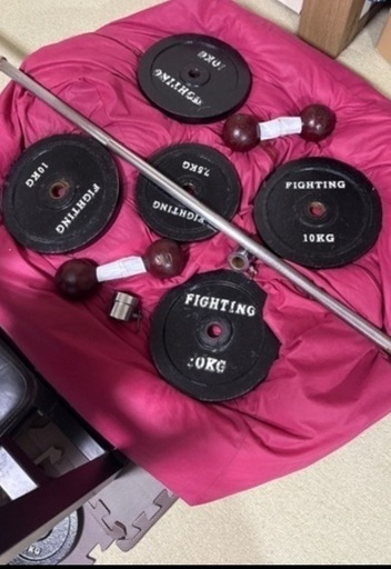 ベンチプレス　プレート　87.5kg