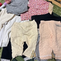 90女の子ズボン１２枚95二枚