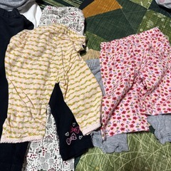 90女の子ズボン１２枚95二枚の画像