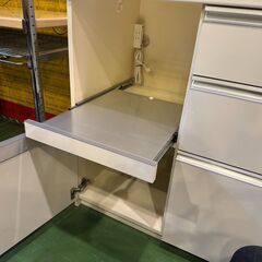 【愛品館八千代店】パモウナ　キッチンカウンター　140白の画像