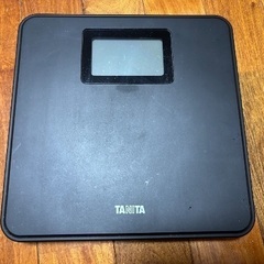 タニタ HD762BK 電子体重計