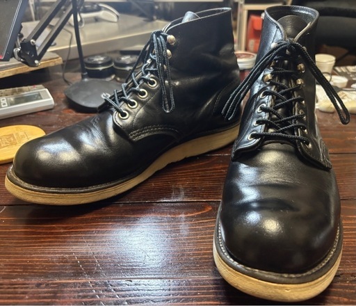 【四角犬タグ】レッドウィング 8165 Dワイズ US8 1/2 26.5cm