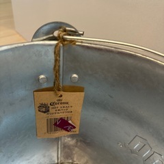 【新品，未使用】コロナビール　ブリキのバケツの画像