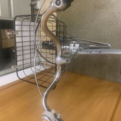 整備済み中古自転車　２４インチ　変速、LEDオートライト付き自転車の画像