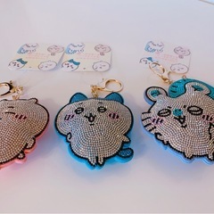ちいかわ ラインストーンキーホルダーの画像