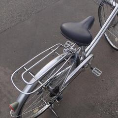 【売約済み】26インチ 🚲 中古 自転車 12,800円 🔁6段切替 🔑鍵新品 💡ライト付 新規防犯登録料コミ 740の画像