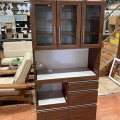 【愛品館 市原店】クラフトコガ｜3枚扉キッチンボード