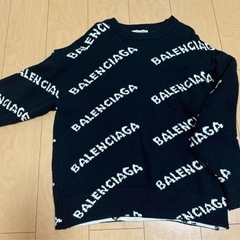 バレンシアガロゴニット
