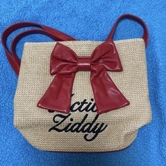 💗 ZIDDY キッズストローハット生地 リュックバック💗