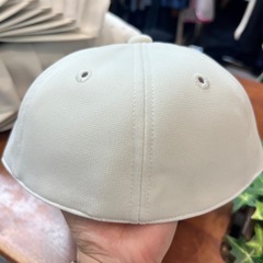 新品　18個　野球　ソフトボール　帽子　オフホワイトの画像