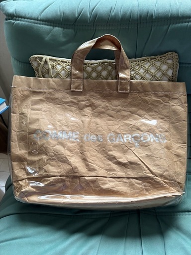 COMME des GARÇONS PVCトートバッグ　コムデギャルソン