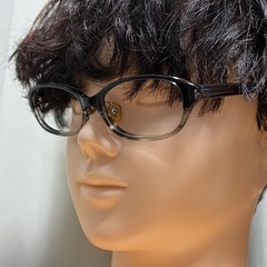 JINS　メガネフレーム　ブラウン系