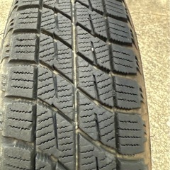 145/80R13 スタッドレス４本セット（ホイール付き）　ブリヂストンアイスパートナーの画像