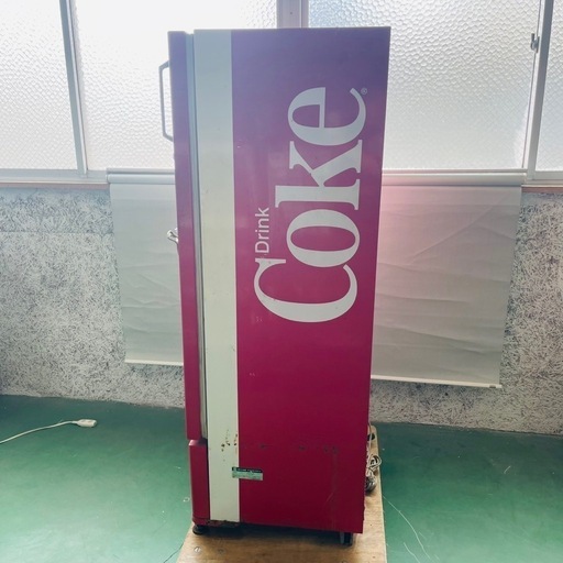 コカコーラ　販促　冷蔵庫　ビンテージ　ナショナル製　完動　良く冷える 値下げNC1468 動作品National ナショナルコカコーラドリンク