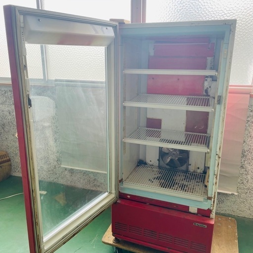 コカコーラ　販促　冷蔵庫　ビンテージ　ナショナル製　完動　良く冷える 値下げNC1468 動作品National ナショナルコカコーラドリンク