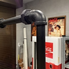 店舗　ガレージ　アイアンディスプレイの画像