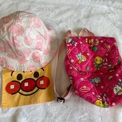 アンパンマン帽子とリュック