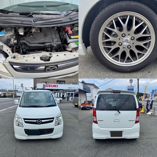 【カード払OK】スズキ　ワゴンR 車検付き