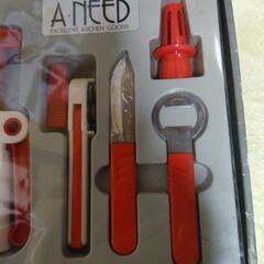 新品未使用品 キッチンツール キッチングッズ｜A-NEED ｜調理器具 栓抜き 缶切り クルミ割り コルク抜き

の画像