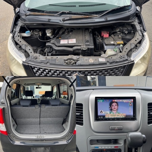 【カード払OK】スズキ　ワゴンR 車検無し