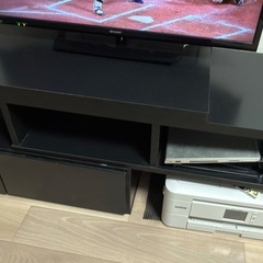 【0円】LOWYA ロウヤ　伸縮式テレビ台 110cm〜の画像