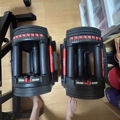 可変式ダンベル41kg２個