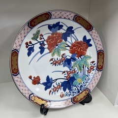0080　有田焼 古伊万里飾り皿